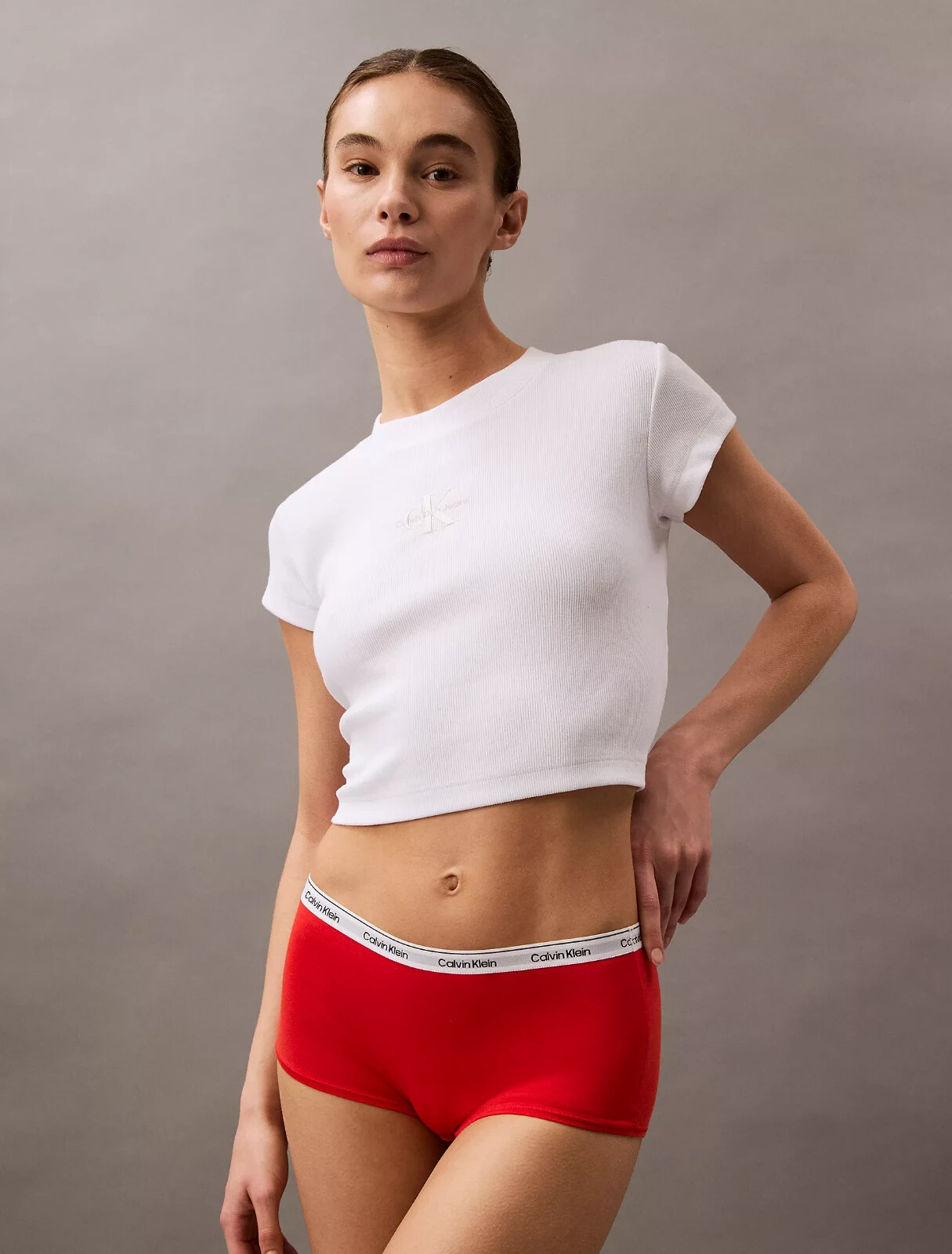 NWT Calvin Klein WOMEN’s(Various) ICON Logo Boyshort QD5195-600