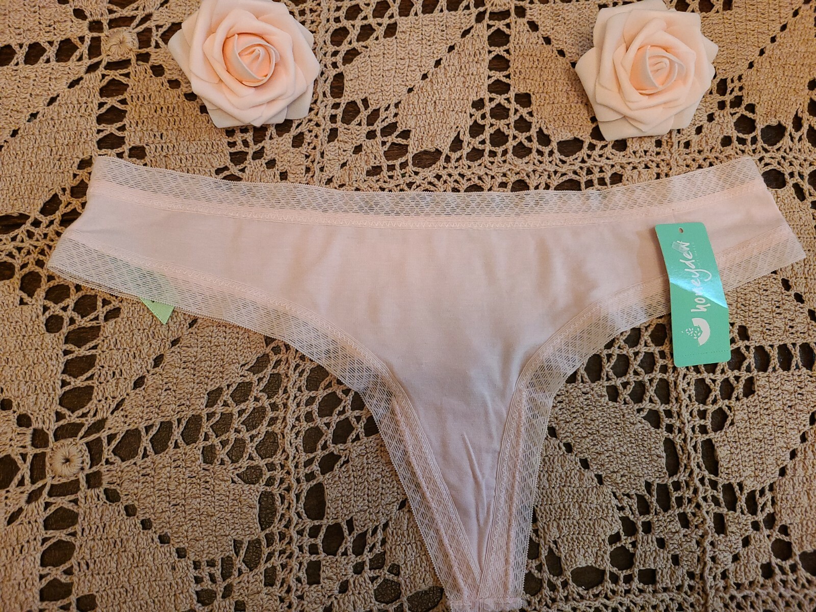 Large Honeydew Intimates RILEY Women’s HOUR GLASS Thong ~New With Tag 49272