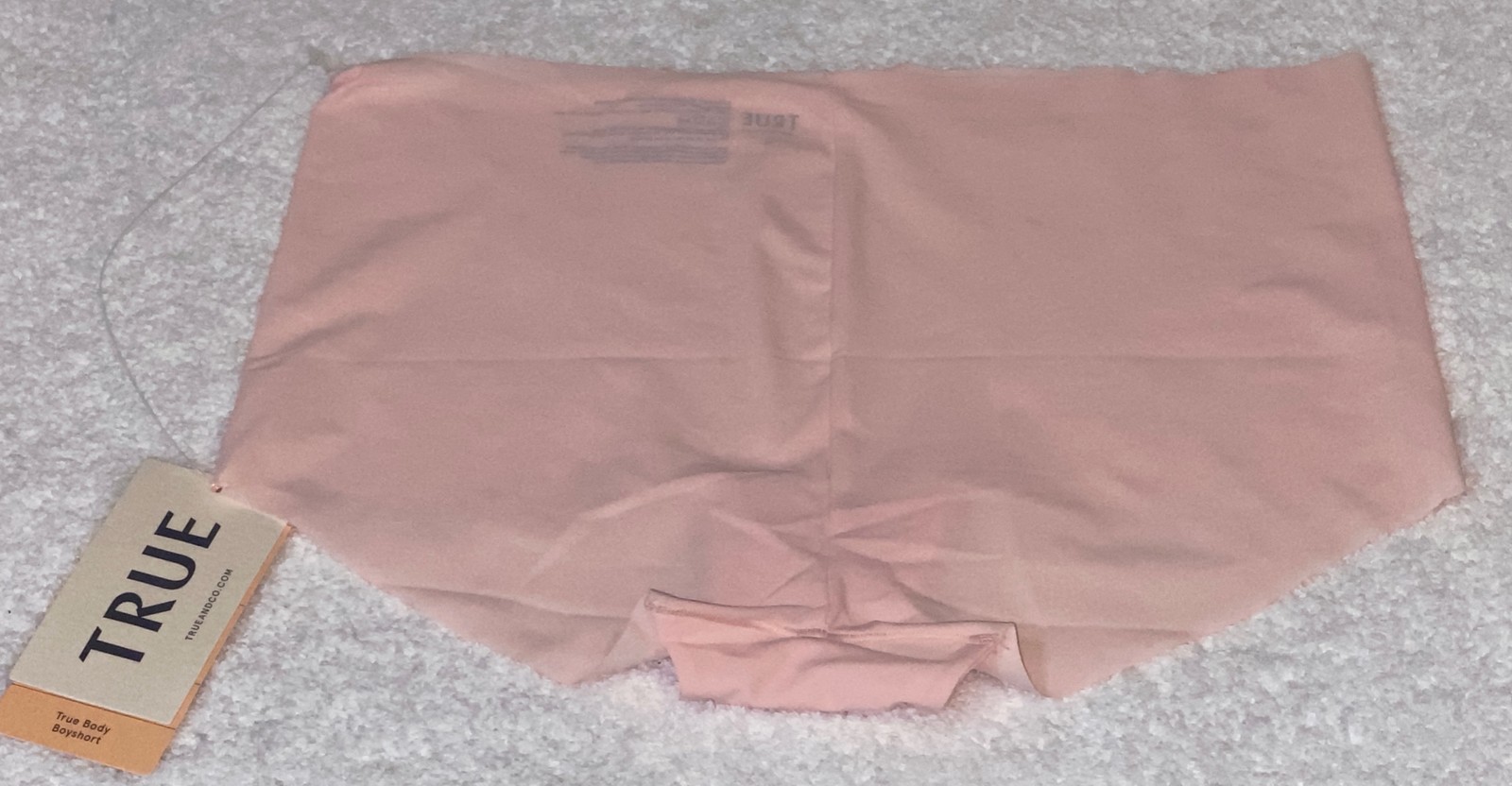 TRUE AND CO Body Retro Pink Cheeky Boyshort Panty Underwear Womens Sz XL 1X 2X