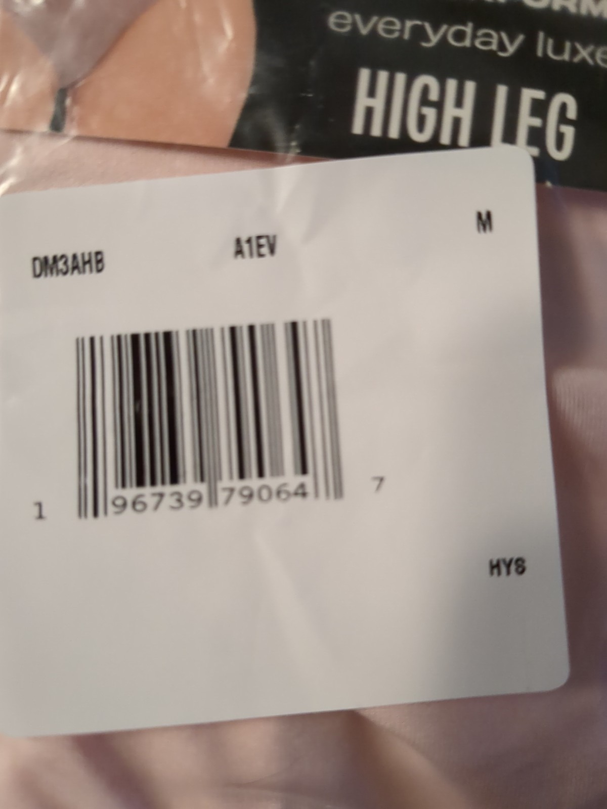 NWT Maidenform 3 Pair Everyday Luxe Sz. M/6 HIGH LEG Panties DM3THB A1EV