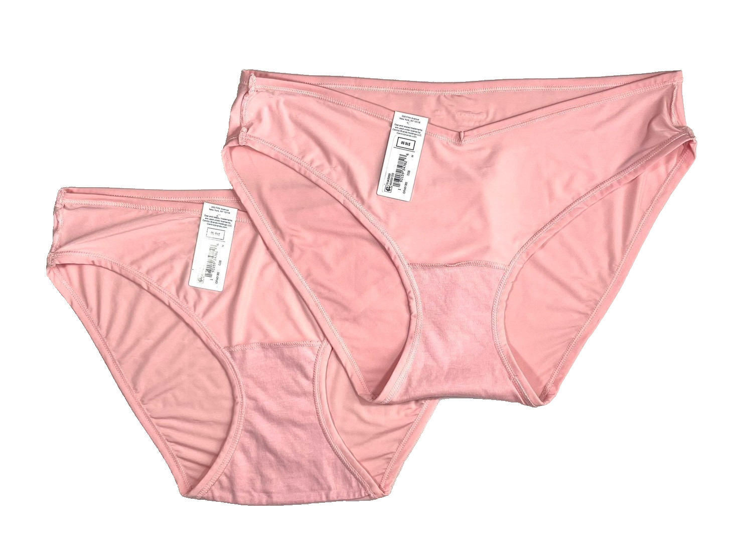 NWT 2-Pack GAP Women’s M Super Stretch Bikini Underwear GPW01382 Pink