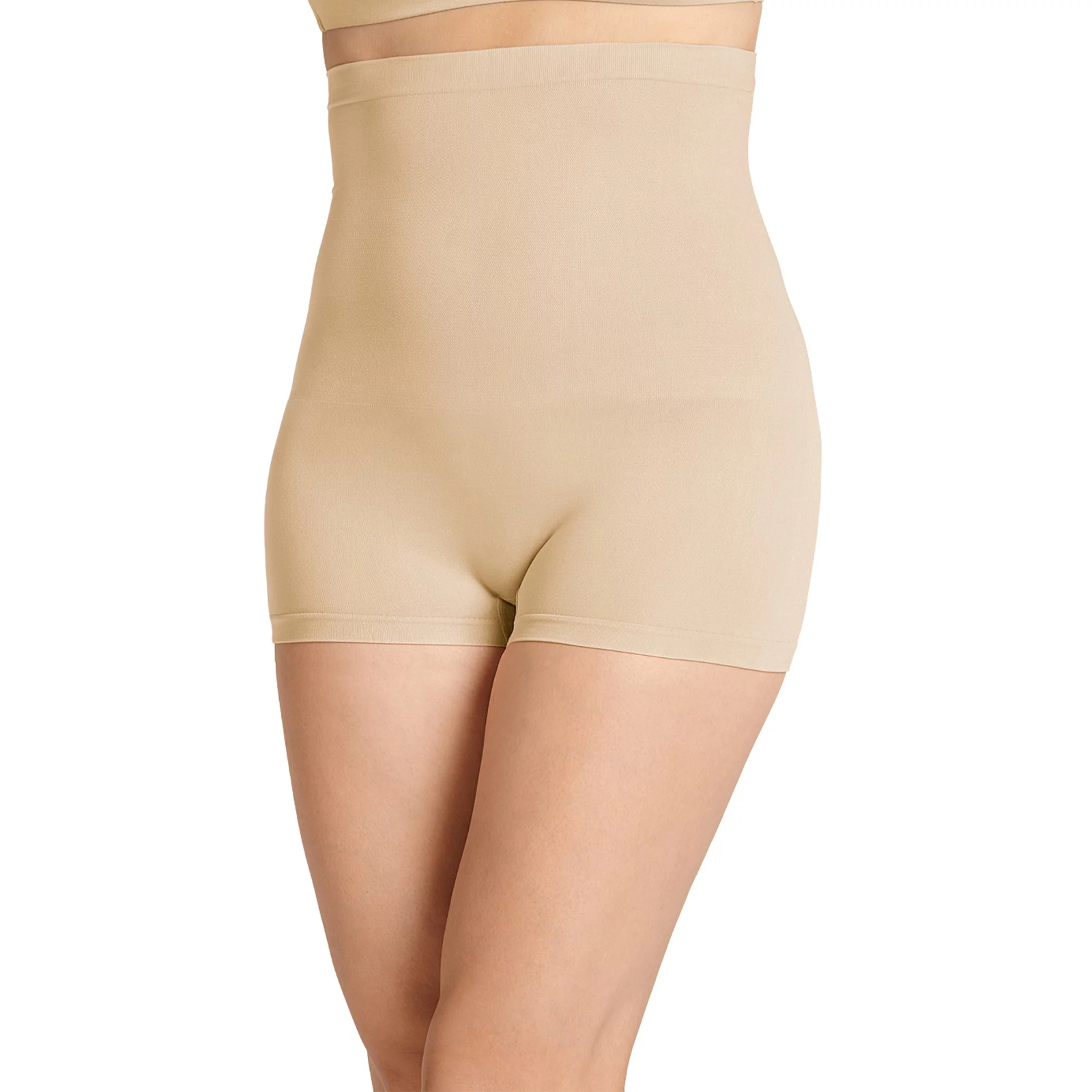JOCKEY Essentials Seamfree Slimming Hi Waist Short Panties Light XXL – NIP