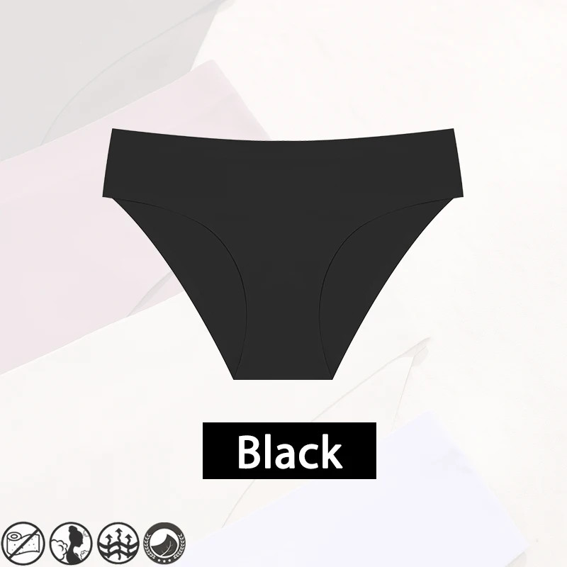 Seamless Panties Low Rise Soft Breathable Triangle Briefs Comfortable Wear