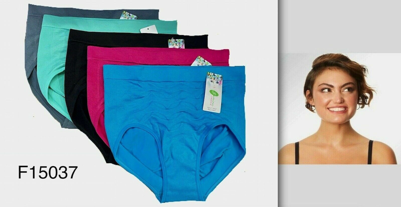 Lot of 3-6 Womens High Waist Stretch Tummy Control Body Shaper Panties Underwear