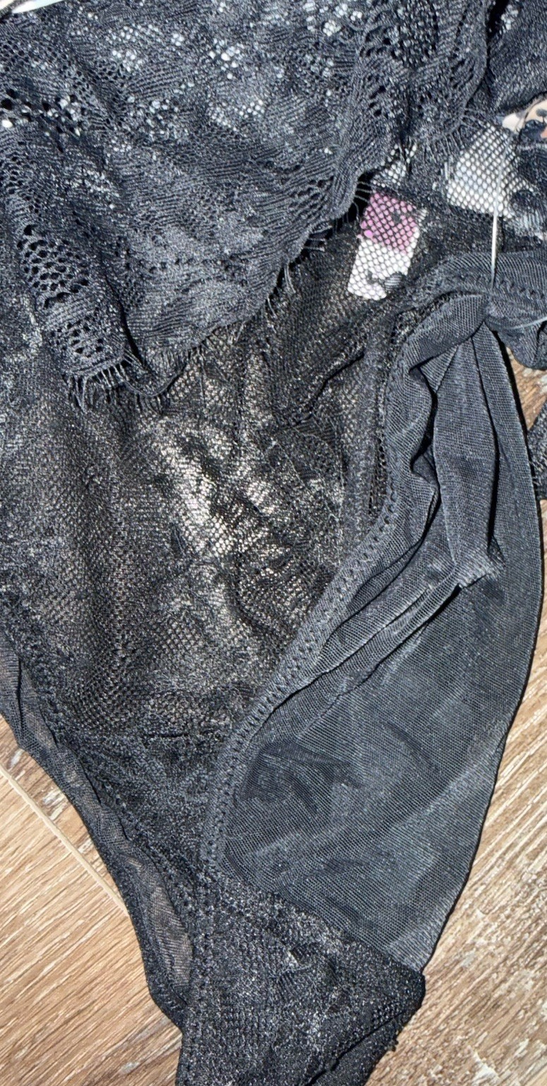 Adored ~ Womens Cara Kayla Bikini Underwear Panties 2-Pair Lace Animal Print, XL