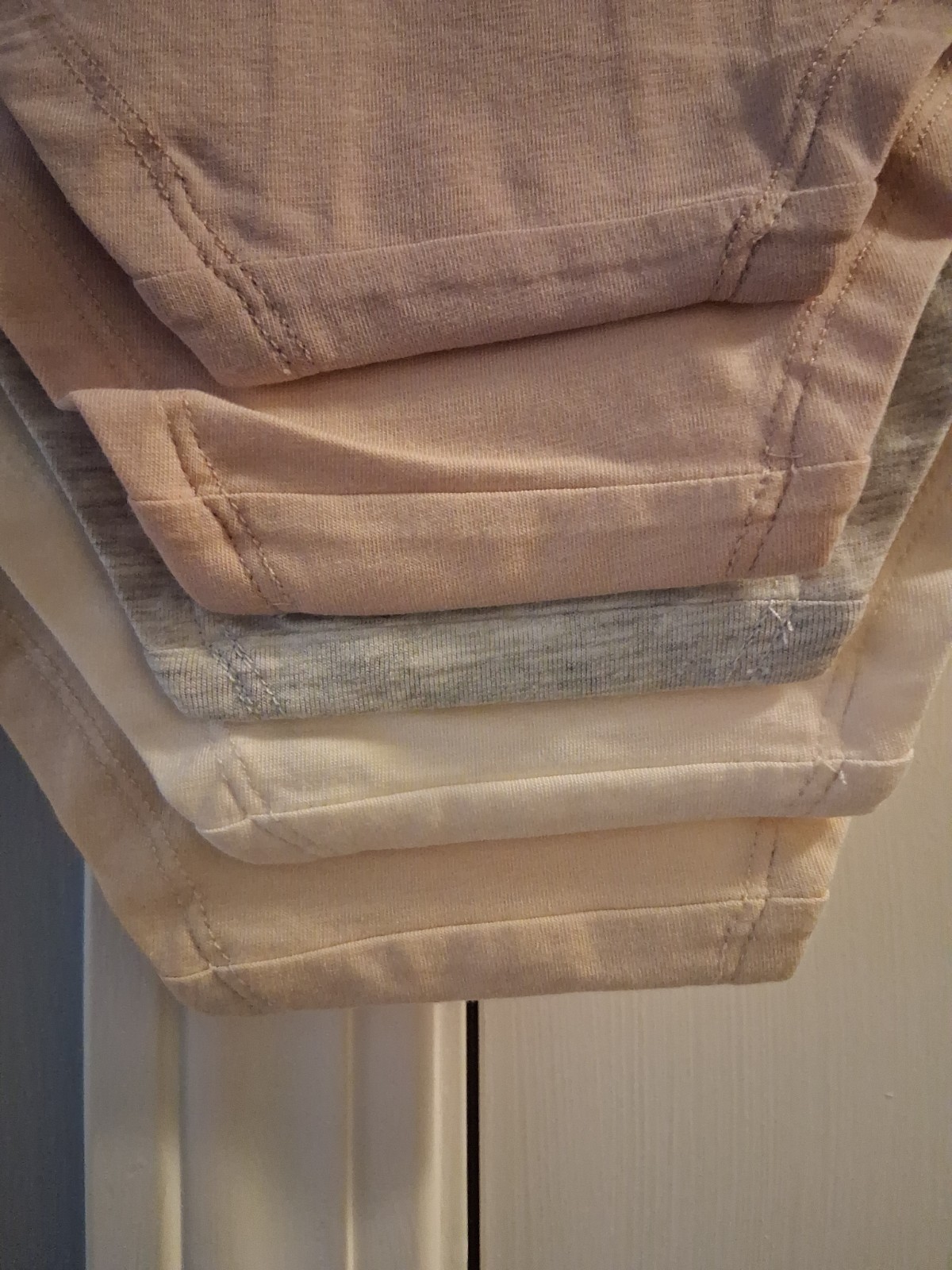 Danskin Organic Cotton Bikinis Panties Pack of 5 Size Small Earth tones NWT + 🎁