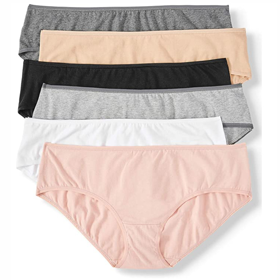 Secret Treasures Women’s Plus Fashion Hipster Panties 6 Pack Size 4X
