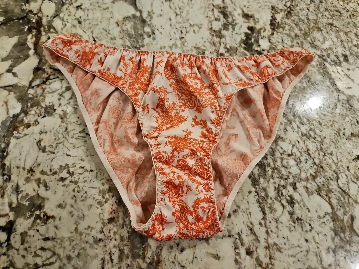 True Vintage Victoria Secret Satin Mermaid Bikini