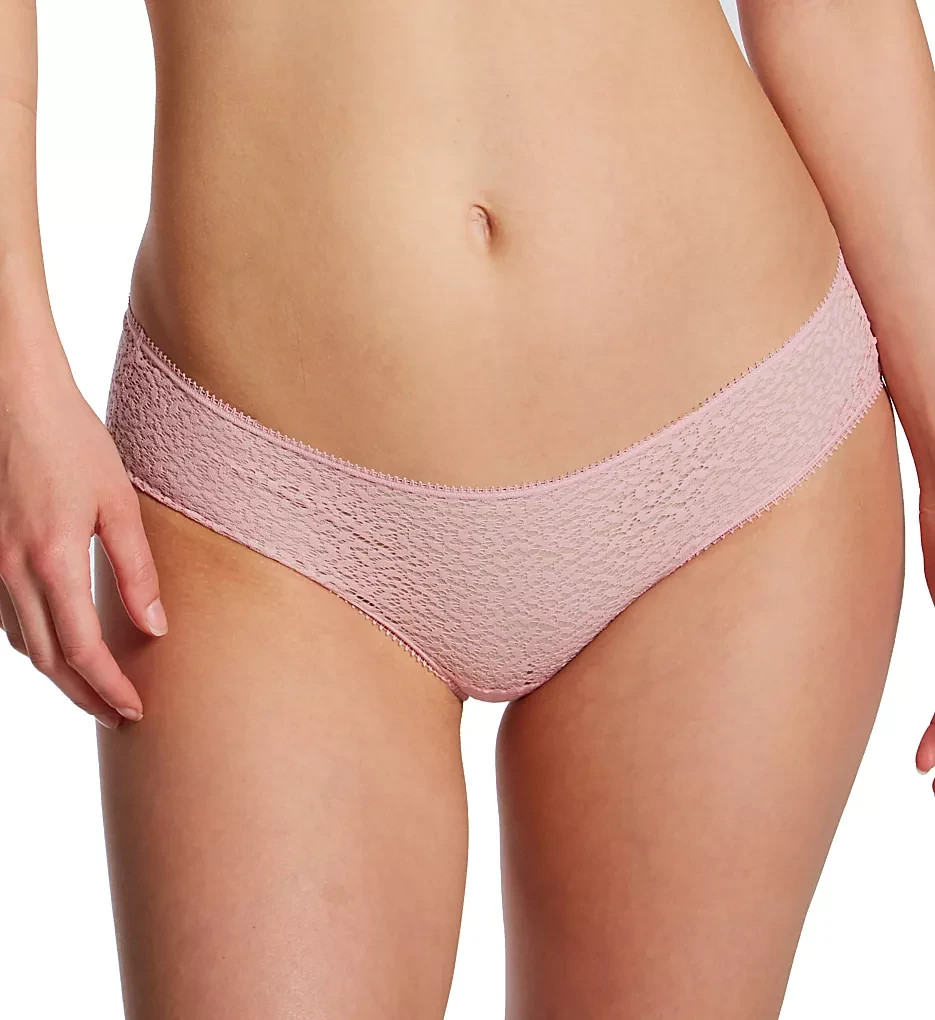 DKNY Women’s Modern Lace Sheer Hipster Underwear, Pink, Size M 0434