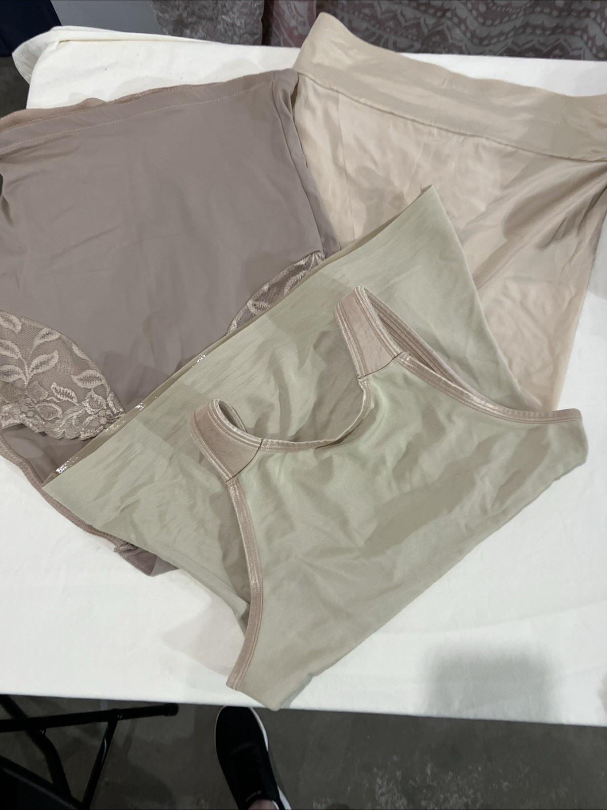 Lot of 3 Control Support Underwear Shorts And CAMI