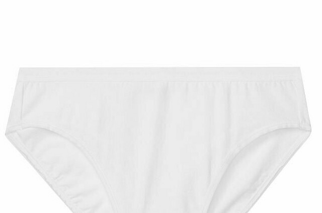 L All White Stretch Cotton Waist Victorias Secret High-Leg Waist Brief Pantie