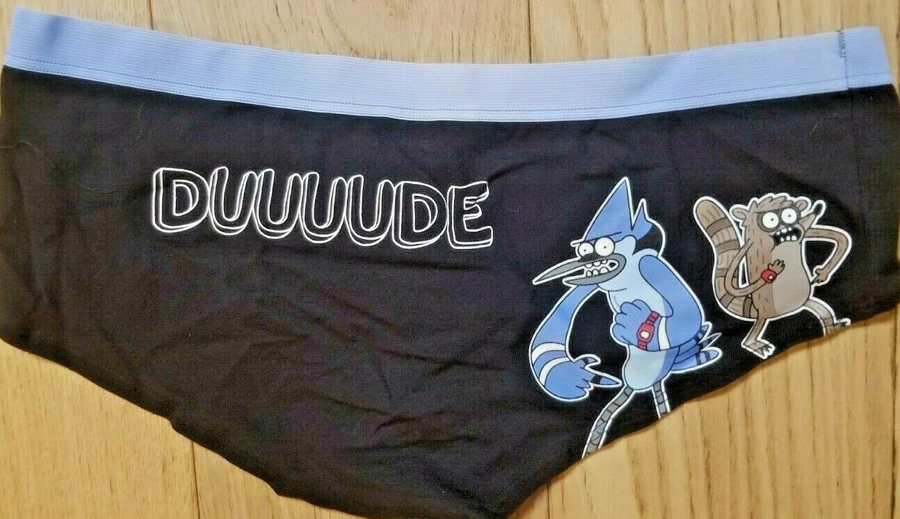 Cartoon Network Regular Show Rigby Mordecai Women Undearwear Panty New With Tags