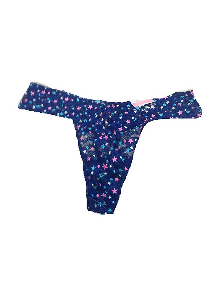 Jenni By Jennifer Moore Womens Intimate Lace Graphic Thong