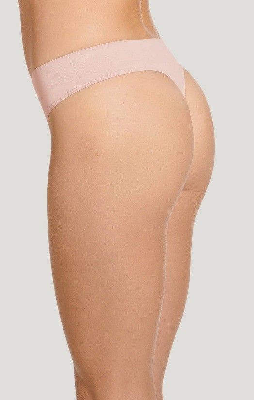 Jockey Eco•Seamfree Thong In Pink Haze New Size 10/3XL