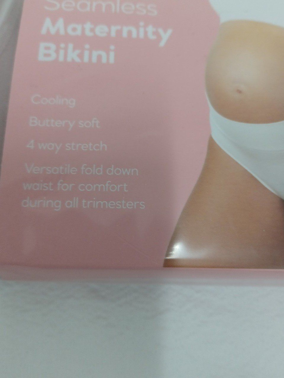 3 Pair Destination Maternity Seamless Bikini Underwear. XL (16-18) New In Pkg