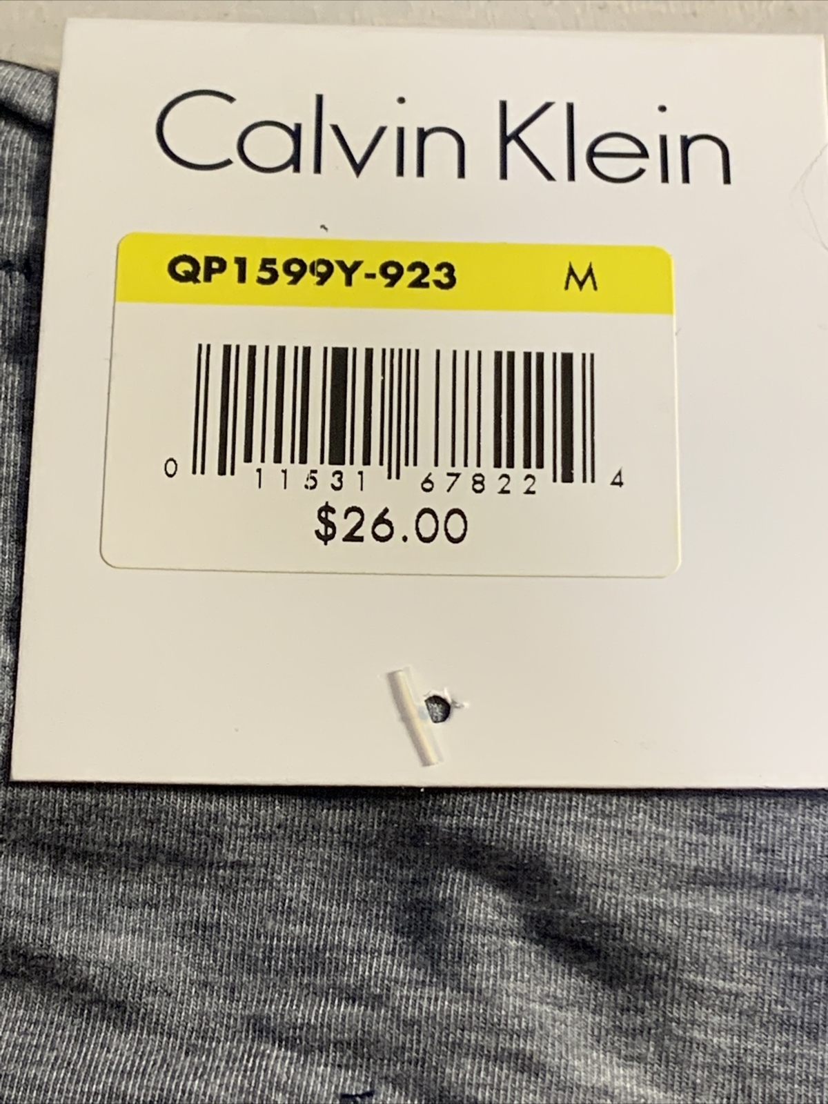 NEW WOMEN’S CALVIN KLEIN 2 PACK SOFT POLYESTER BIKINI GRAY & BABY BLUE MEDIUM