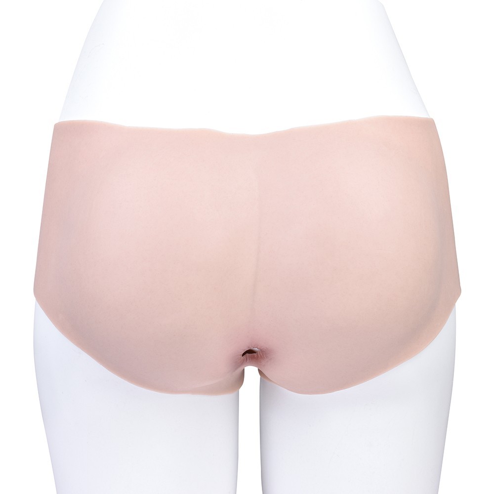 Silicone Fake Vagina Pants Hip Enhancer Transgender Panties For Crossdresser
