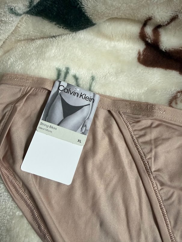 Calvin Klein Women’s Ideal Micro String Bikini Underwear