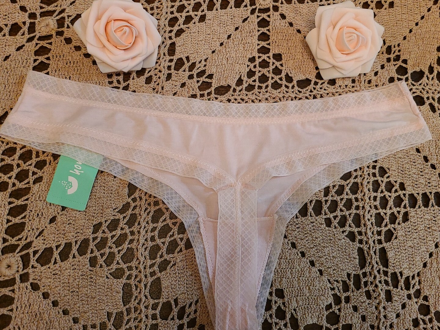 Large Honeydew Intimates RILEY Women’s HOUR GLASS Thong ~New With Tag 49272