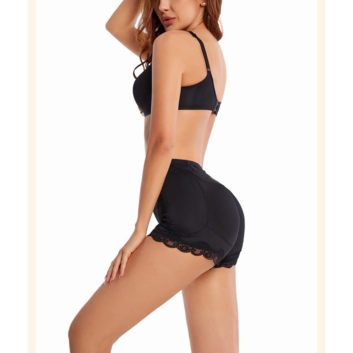 Women’s Hip Lifter Butt Enhancer Booty Padded Underwear Panty Shapewear Fake Ass