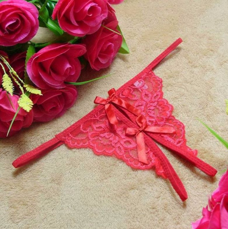 4pc Crotchless Panties Ultra Thin G-String Thong *🆓 Shipping*