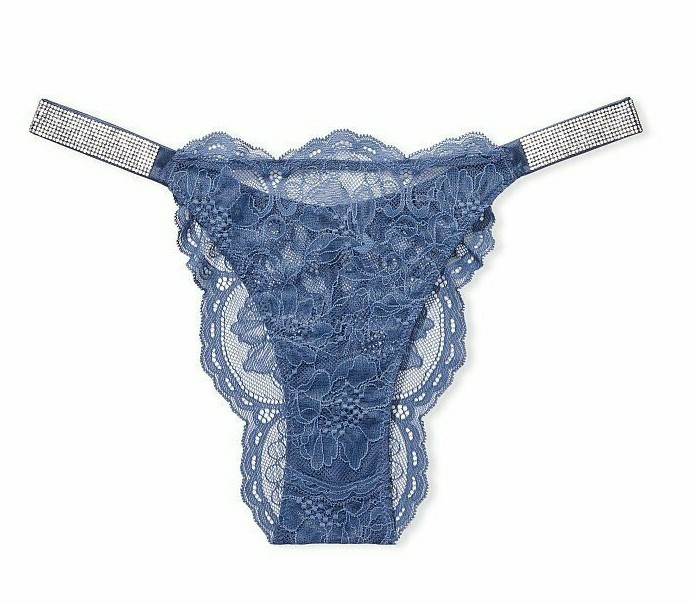 Victoria’s Secret Very Sexy Bombshell Shine Strap Brazilian Panty L Tranquil
