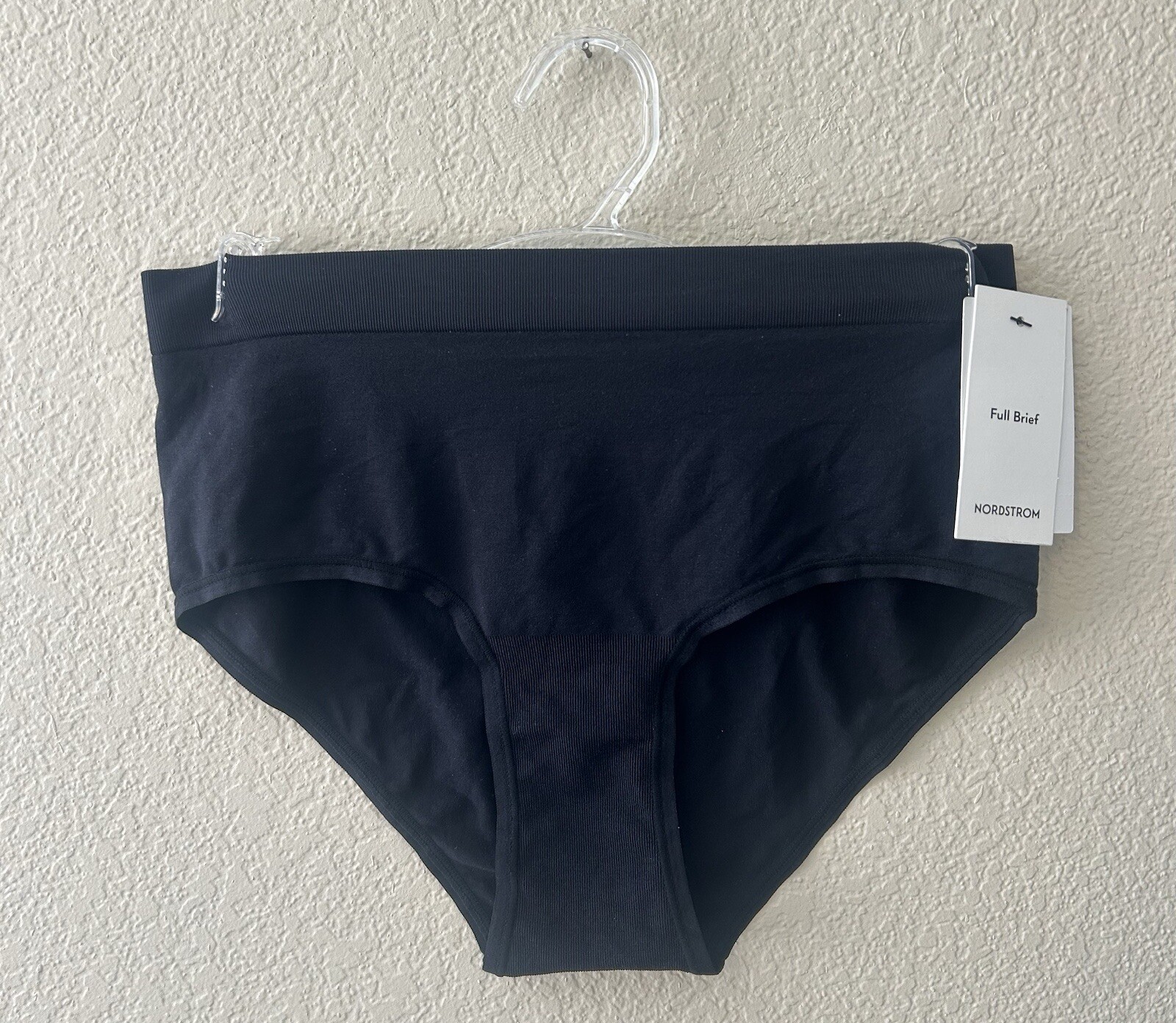 Nordstrom Women’s Bare Full Briefs in Black Size XS NWT