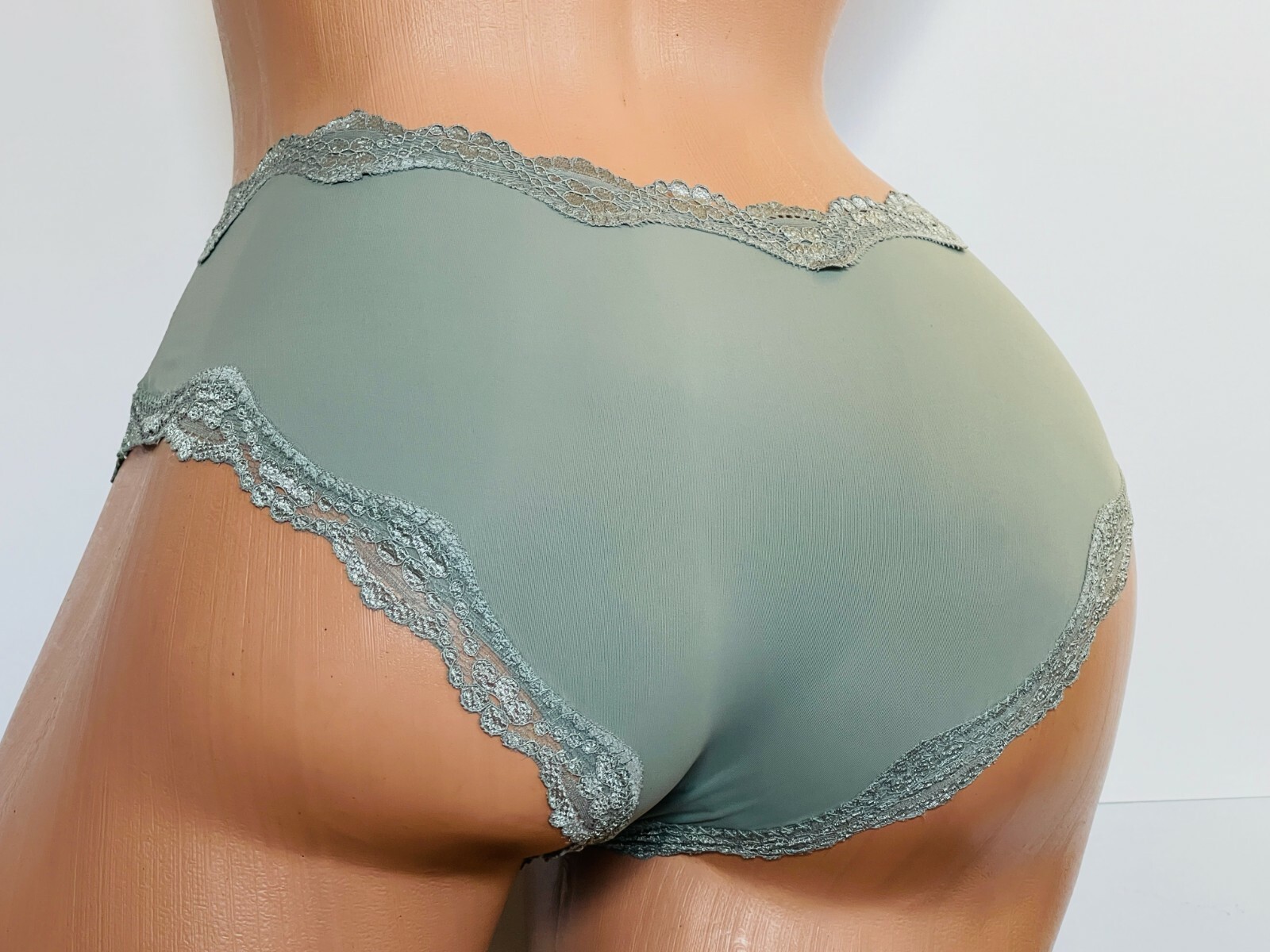 Boyshorts Lace Seamless SOFT 6 OR 12 SHORT BOYKINI PANTIES UNDERWEARS 68733 S-XL