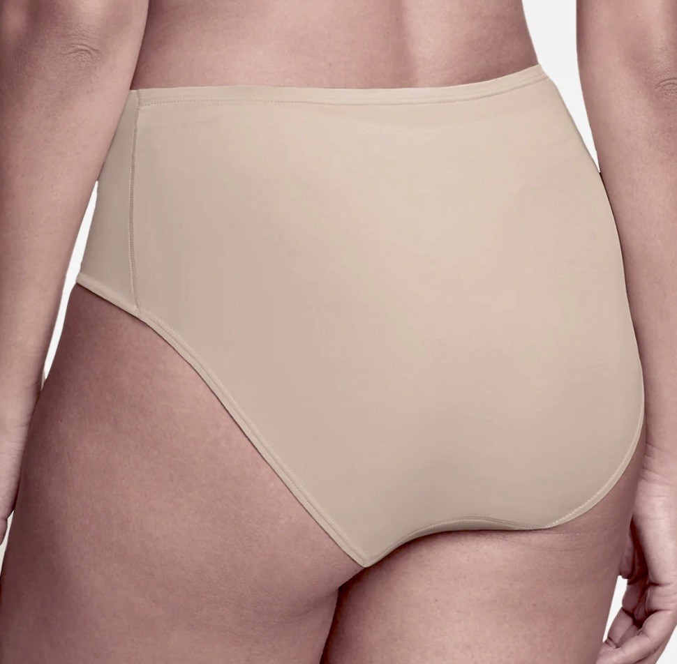 WARNERS Smooth It Over Modern Hi Cut Butterscotch Panty Womens S M 6 XL 8 2XL 9