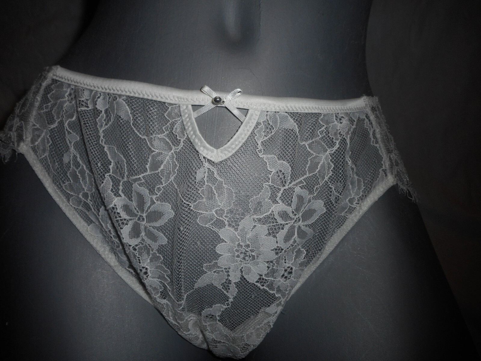 Intimissimi Women Brief Panty Nero & Talco Sold Separate Large