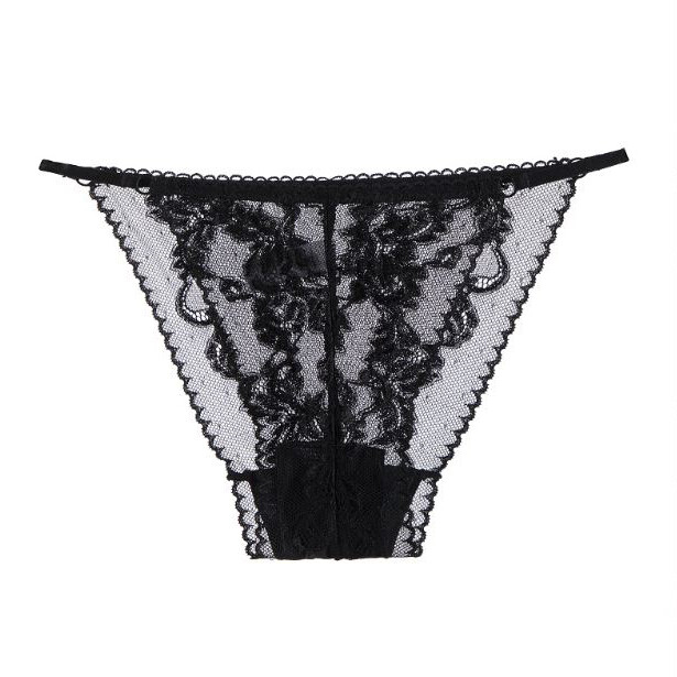 Pack Of 5 Sexy Womens See Through Lace Sheer Panties Briefs Underwear Lingeries