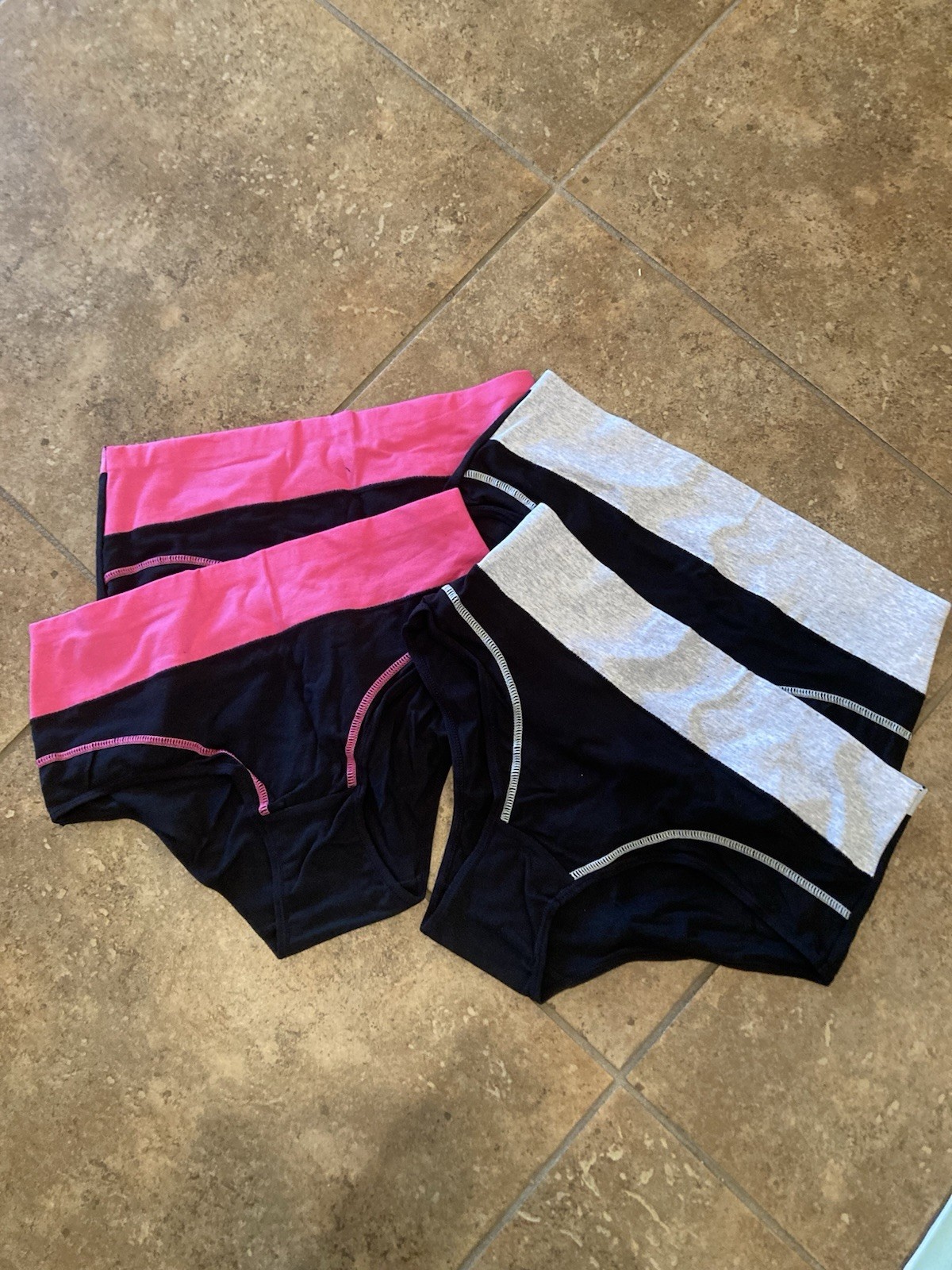 Women’s Low Profile Brief Size Medium Four Pack Cotton/Elastane