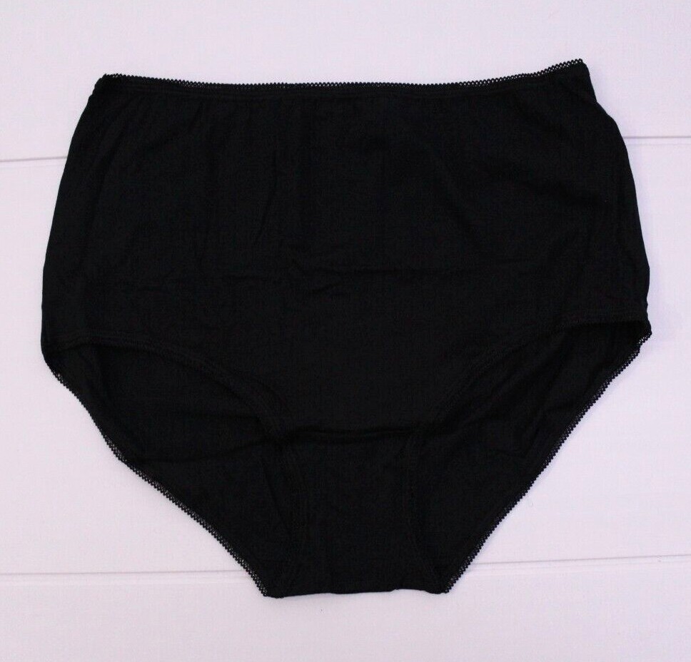 M & S Ladies 5 Pack Cotton Lycra Full Briefs Knickers Underwear Sizes 8 to 24