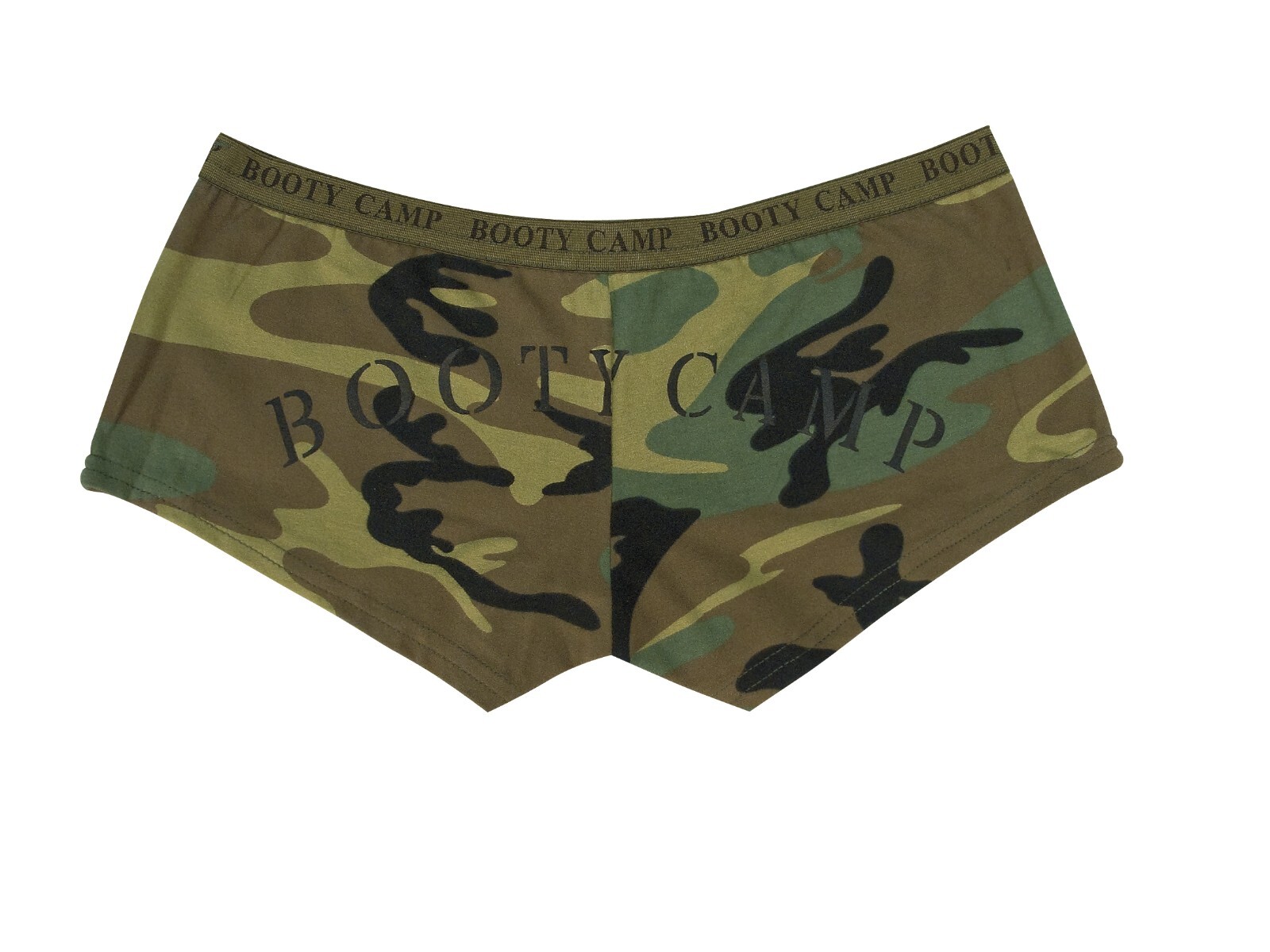 Woodland Camo “Booty Camp” Booty Shorts & Tank Top Set