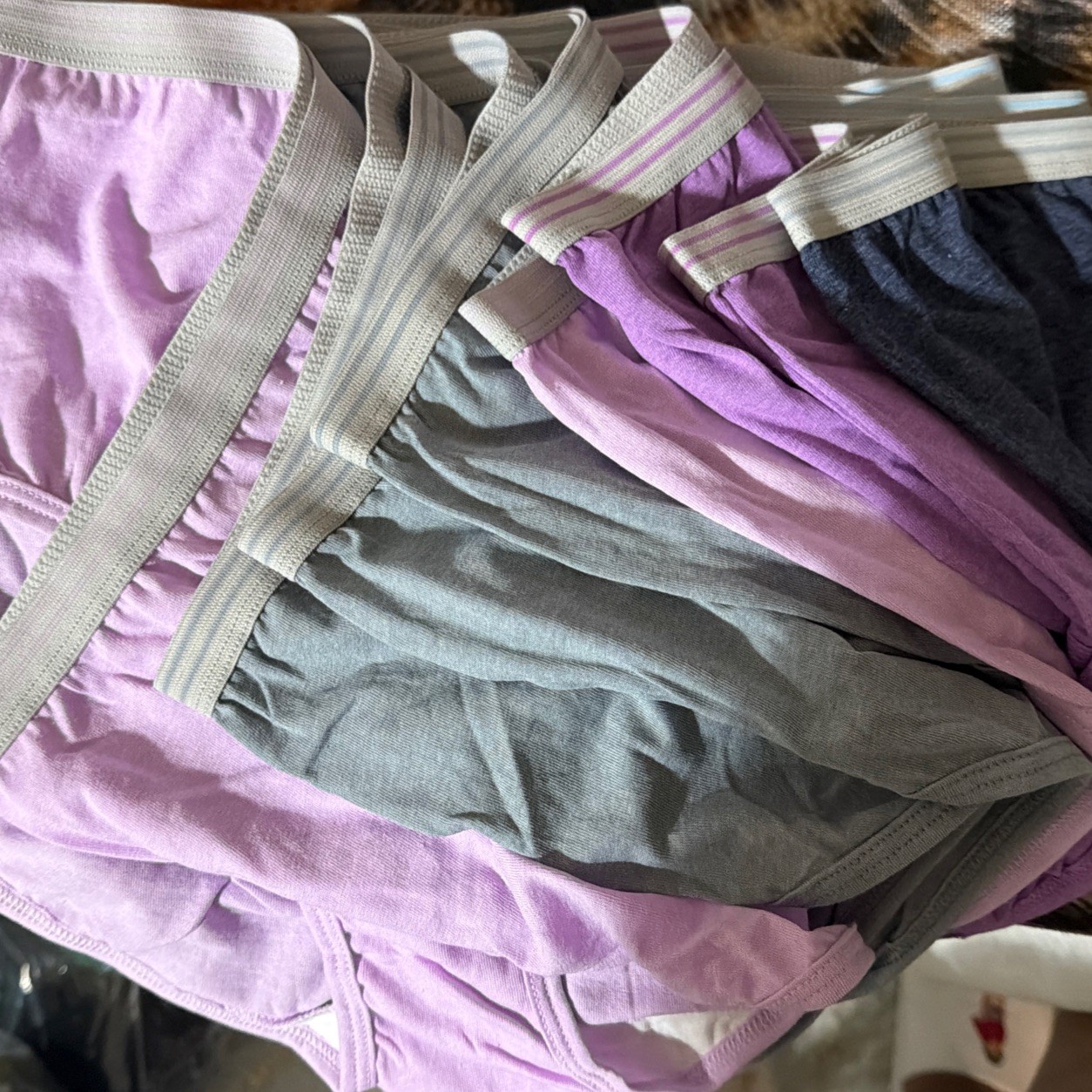 Women’s Plus-Size 12-Pack Fit for Me Brief, Assorted, Size#10