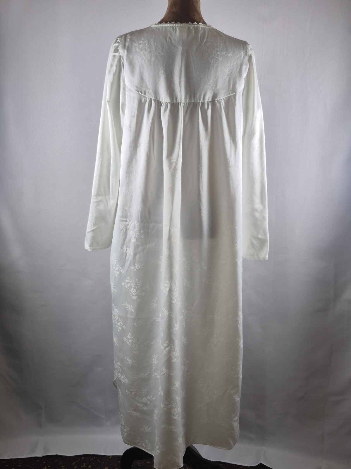 Miss Elaine Floral Embroidered Cottage Core Vintage Lace Y2K Gown