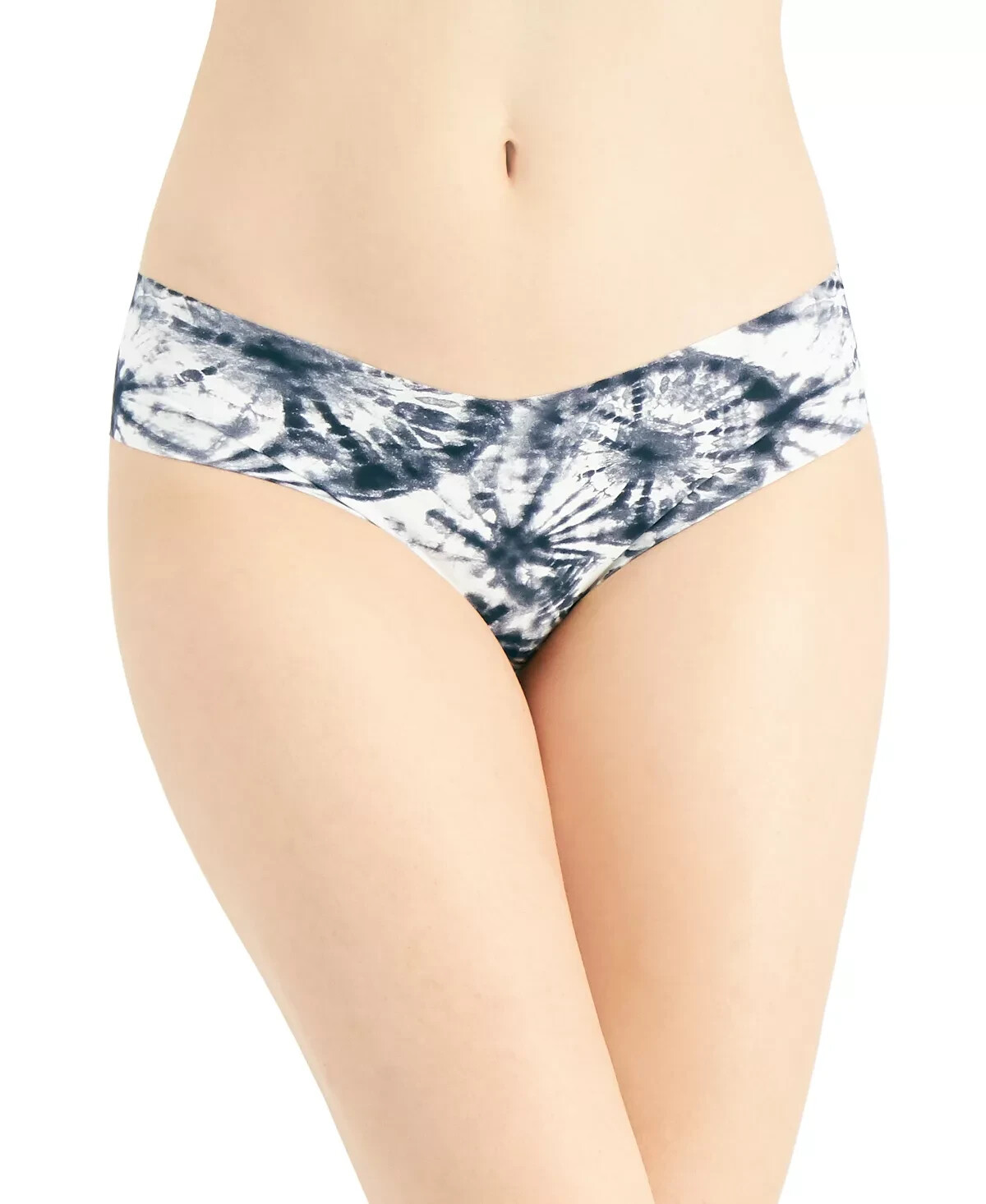 Jenni Women’s No-Show Invisible Bikini Panty Underwear, Pinwheel Tiedye, Medium