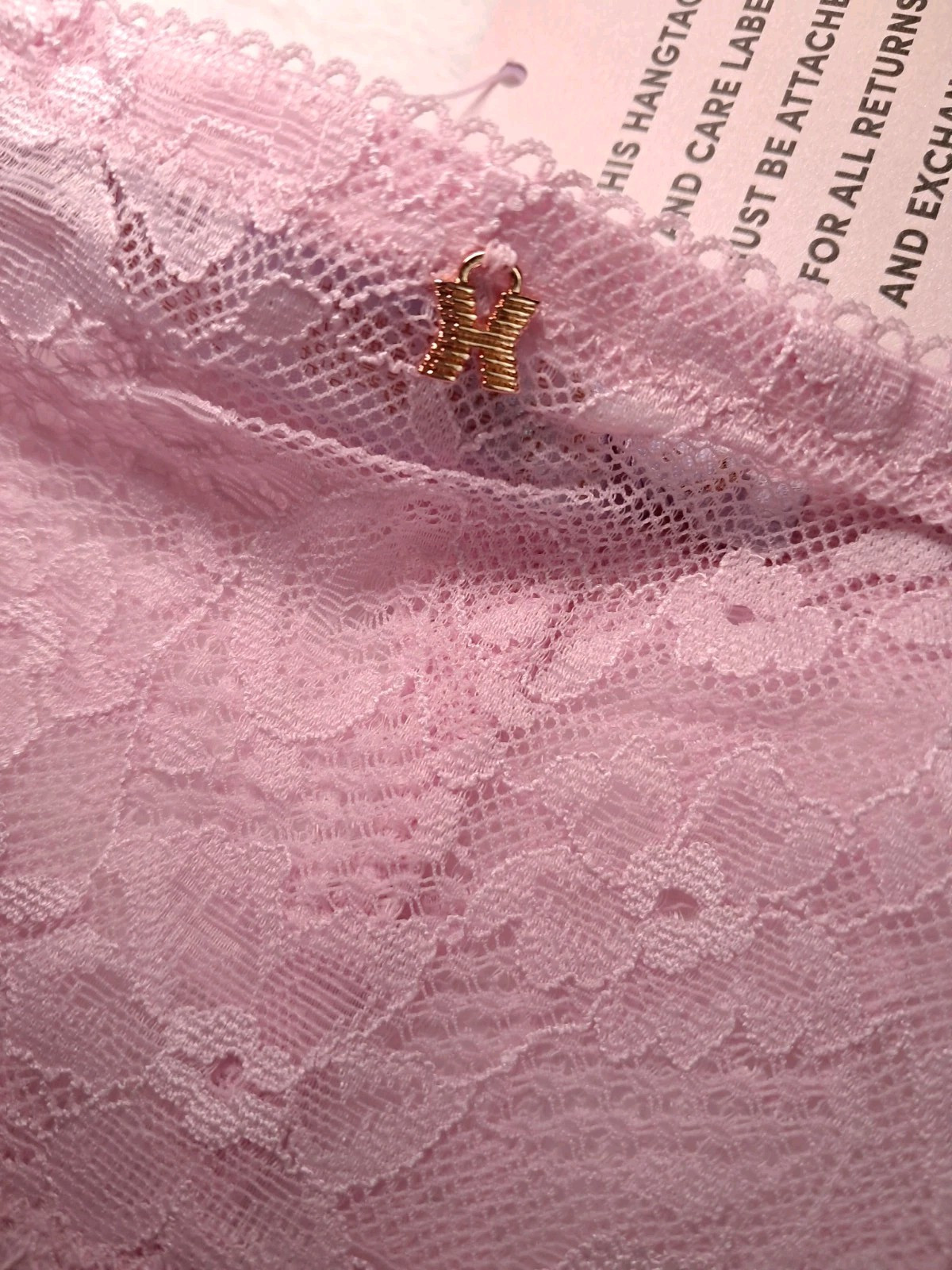 NWT Savage x Fenty Size 1X Undie Curvy Lace Cheeky Unicorn Lavender Pink Panties