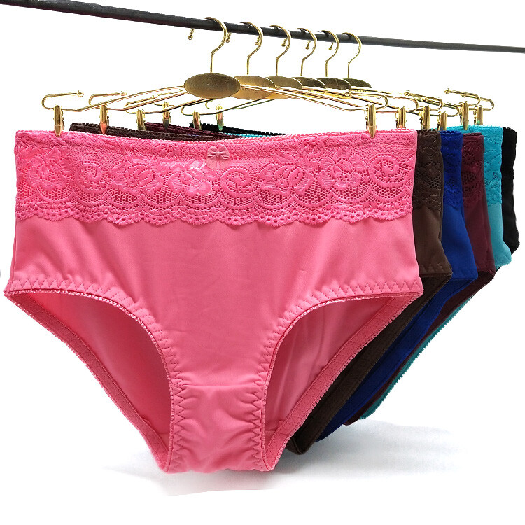 Women’s High Rise Soft Milk Fibre French Knickers Hot Pants Shorts Midi Briefs