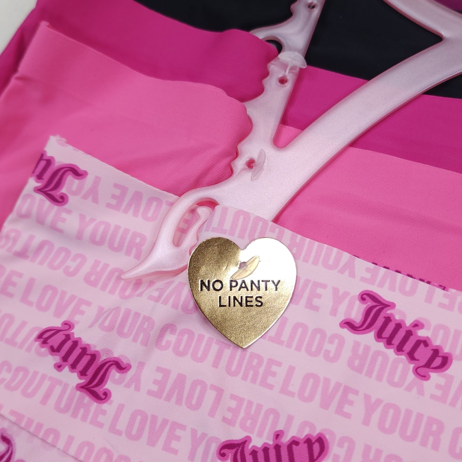 Juicy Couture 5-Pack Seamless No Panty Lines Hipster Panties Size L Nylon Soft