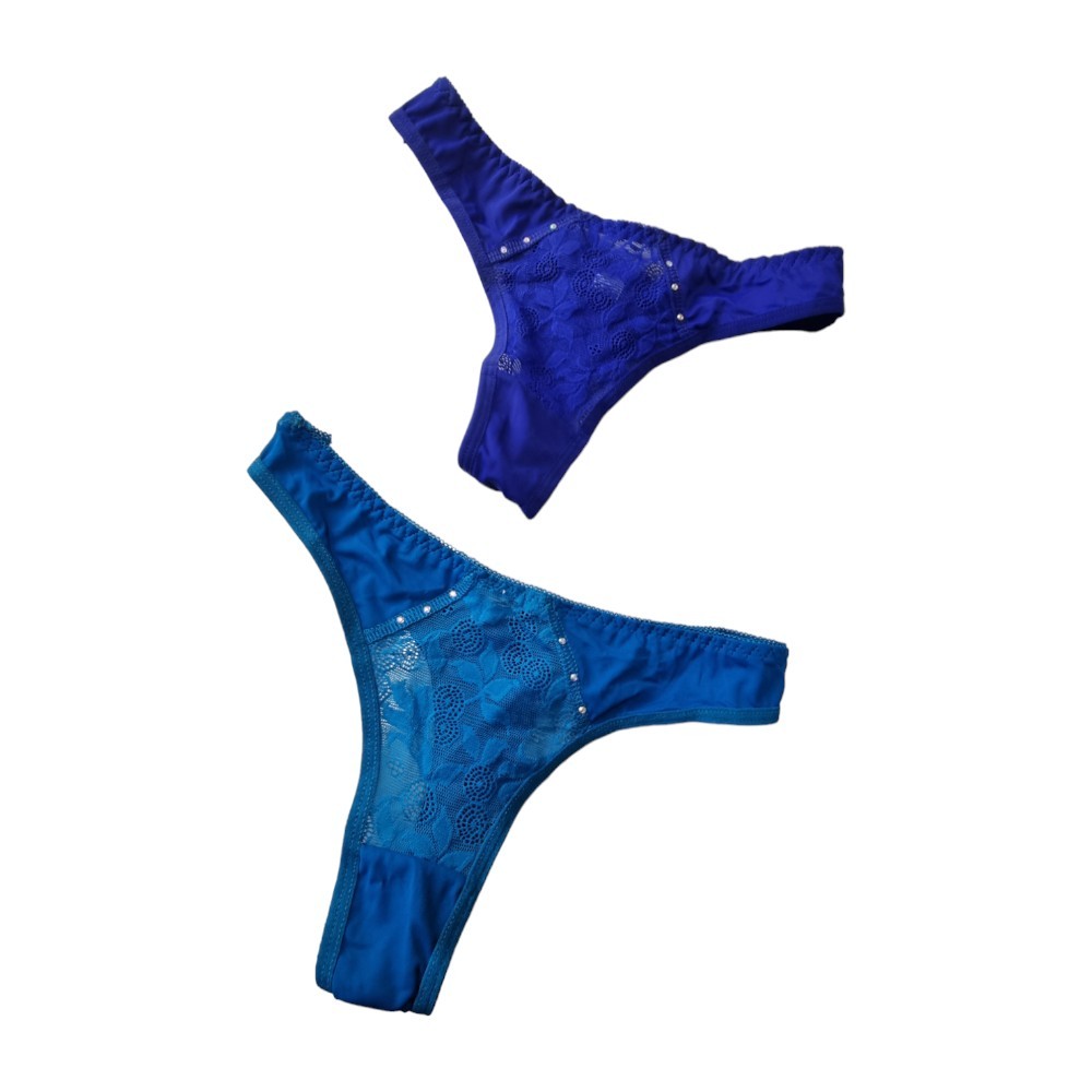 6 x Womens Assorted Gstrings Gstring Underwear Undies – Size Extra Small