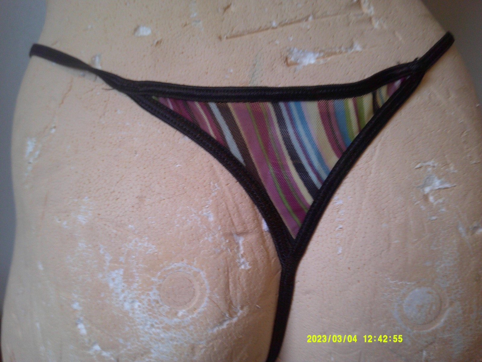 Large – New Elle Macpherson Intimates ‘Karma’ String Back Thong Size Large