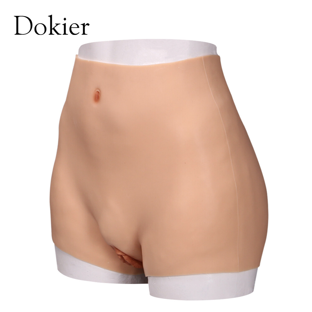 Silicone Crossdresser Fake Vagina Panty Panties Transgenser Hip Shaping Pants