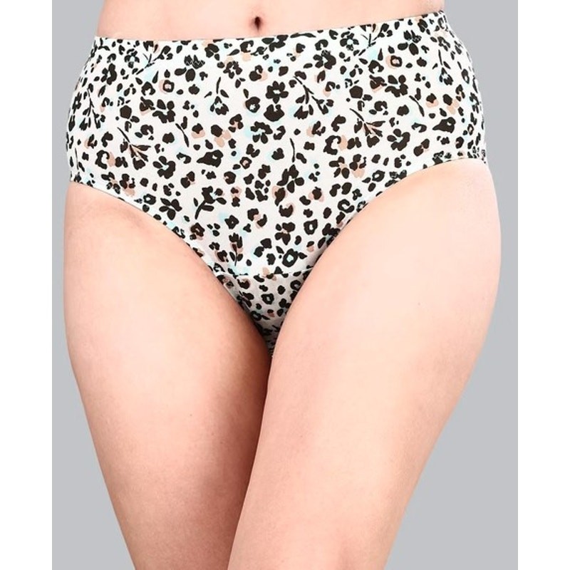 Old Navy Wild Pink Cheetah High Waisted No Show Underwear Panty NEW Women Large