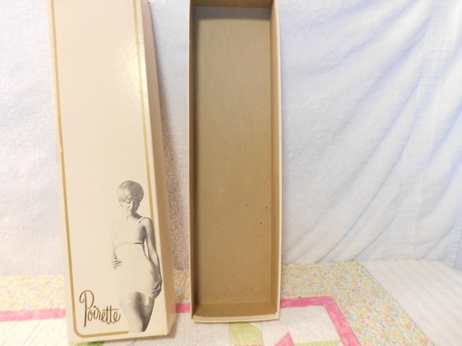 Poirette Promise High Waist Two Fold Panty w/Zipper Size 36 Damaged Box Item NWT