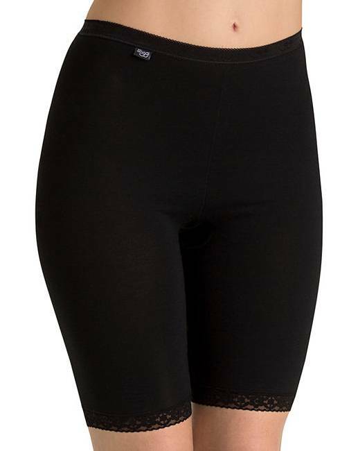 Sloggi Basic + Long Briefs Knickers Pants 95% Cotton 10007643