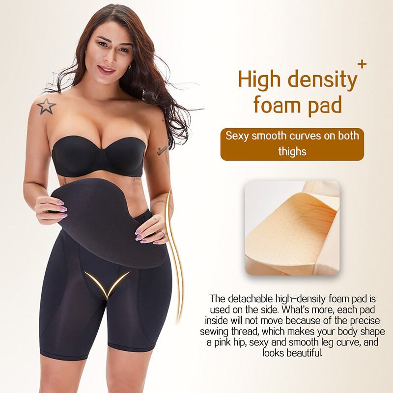 Low Waist Buttock Panties Padded Shapewear Fake Ass Shorts Crossdresser Corset