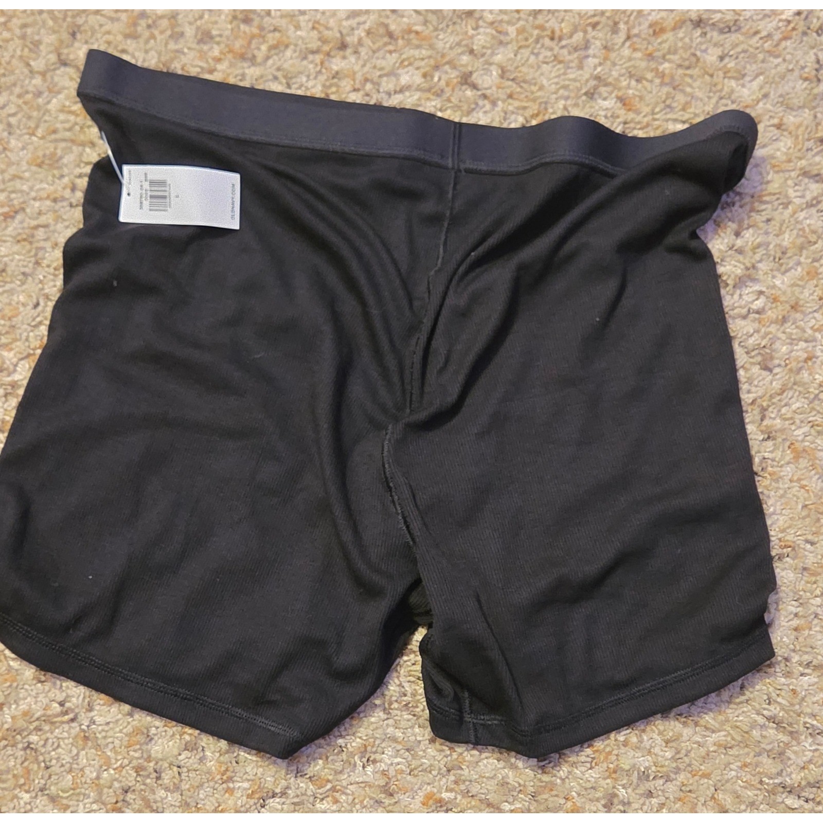 NWT Old Navy Ribbed Boxers Women’s Size Large Black