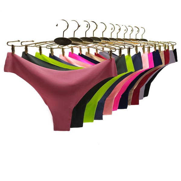 6 x Womens Sheer Nylon / Cotton Briefs – Assorted Colours Underwear Undies 87393