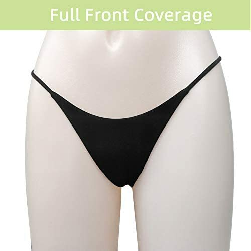 Womens 100% Cotton Sexy Seamless Thongs Bikinis G String Panties 6 Pack Set Gift